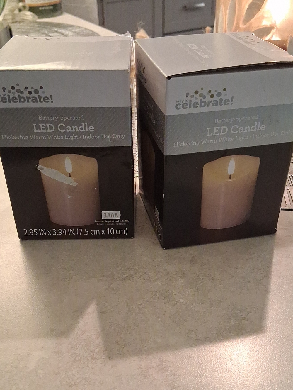 2pcFlameless Candles